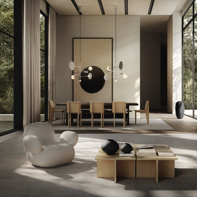 Armchair with armrests | Toe Flat