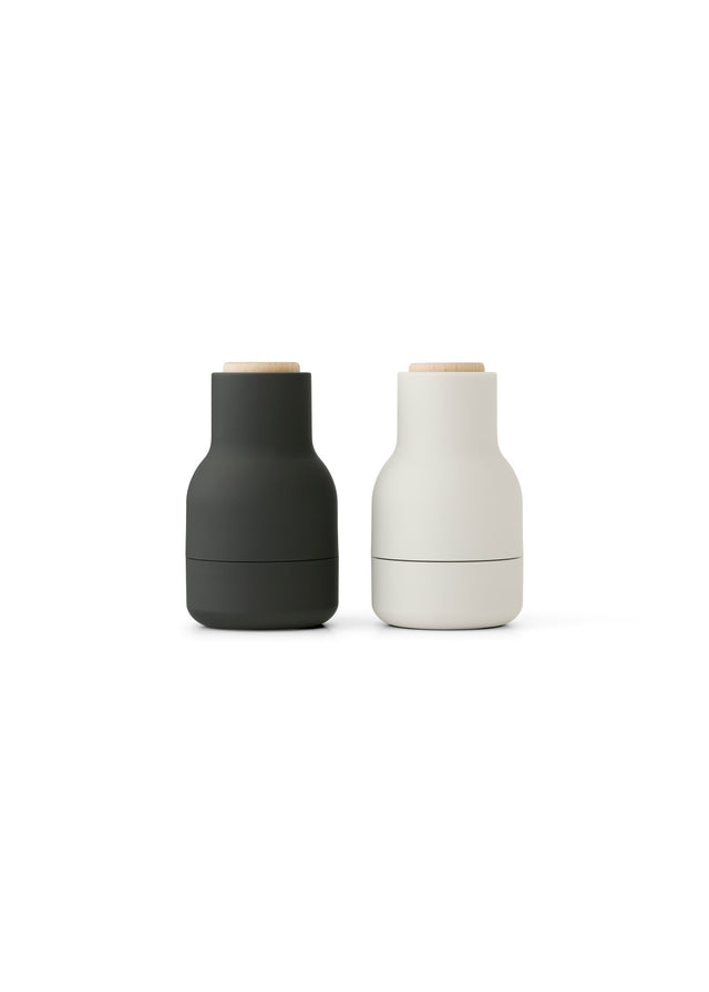 Bottle Grinder klein | Gewürzmühle Ash Carbon | 2er Set