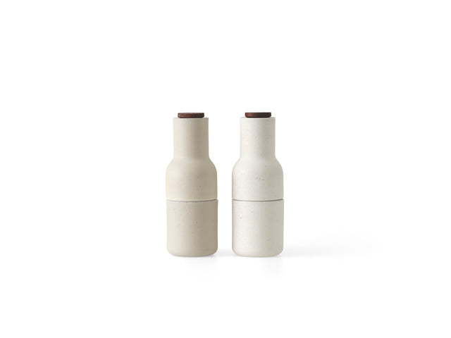 Bottle Grinder | Gewürzmühle Keramik glasiert | 2er Set