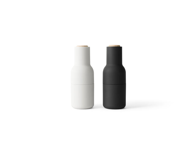 Bottle Grinder | Gewürzmühle Ash Carbon | 2er Set