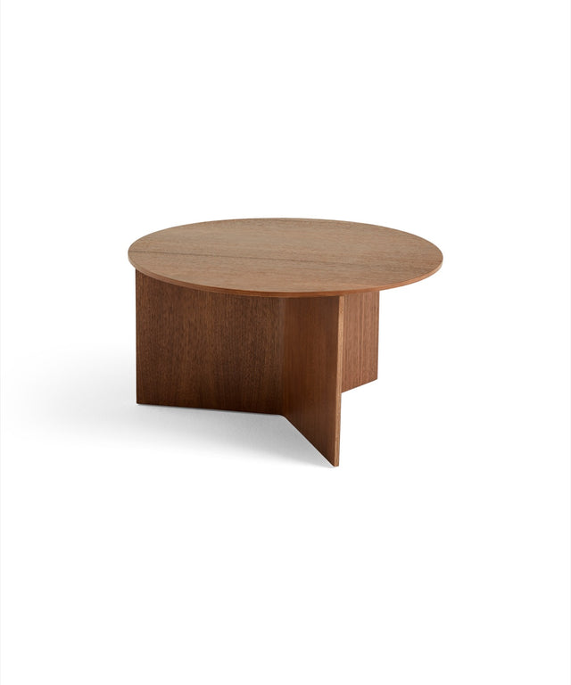 Beistelltisch | Slit Table Holz | niedrig Ø65