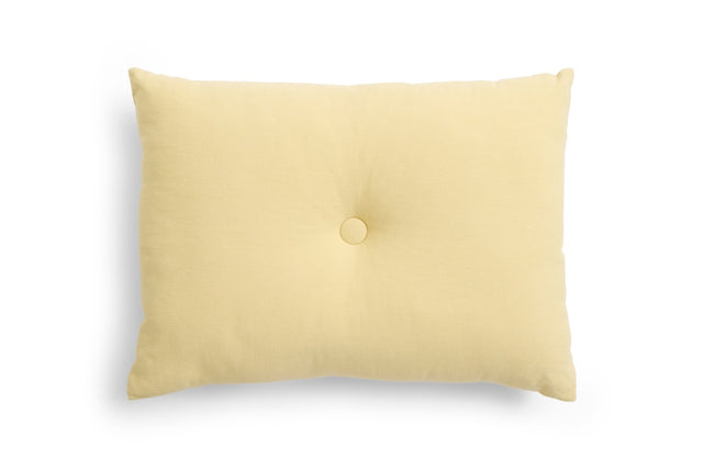 Dot Kissen | Leinen Soft Yellow