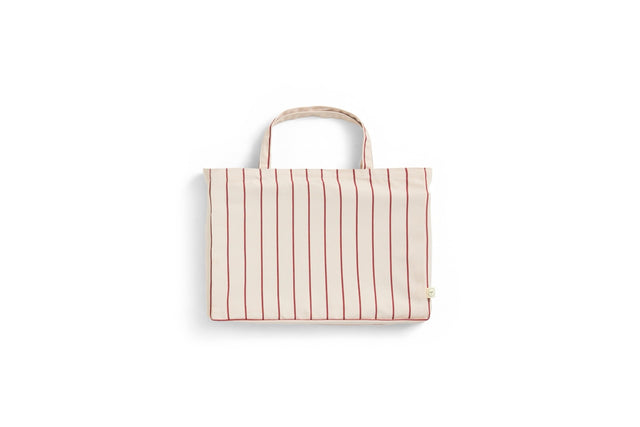 Klapphocker | Outdoor Market | Beige/Rot