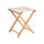 Klapphocker | Outdoor Market | Beige/Rot