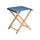 Klapphocker | Outdoor Market | Blau/Beige