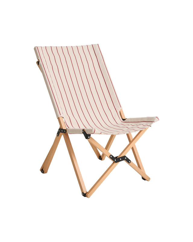 Klappstuhl | Outdoor Market | Beige/Rot