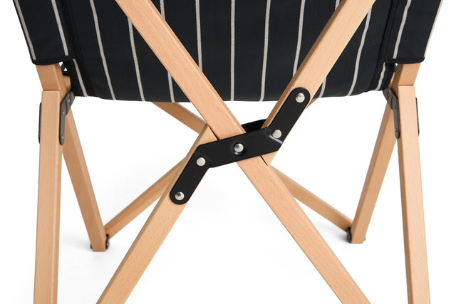 Klappstuhl | Outdoor Market | Schwarz/Beige