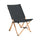 Klappstuhl | Outdoor Market | Schwarz/Beige