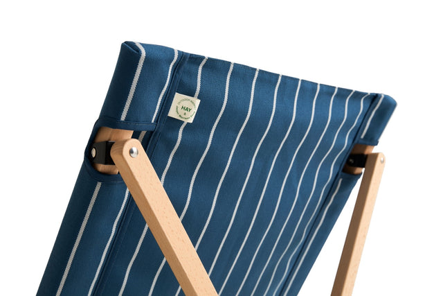 Klappstuhl | Outdoor Market | Blau/Beige
