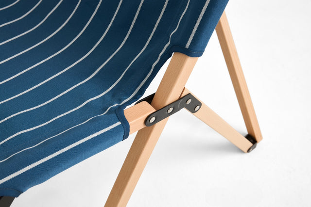 Klappstuhl | Outdoor Market | Blau/Beige