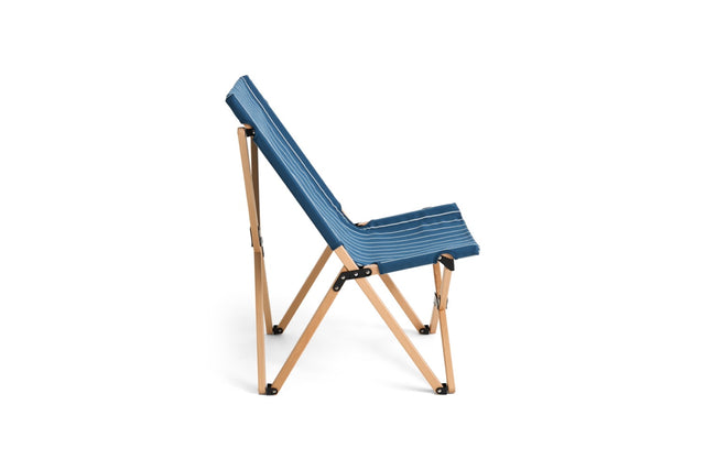 Klappstuhl | Outdoor Market | Blau/Beige