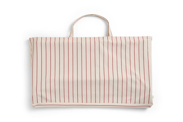 Klappsofa | Outdoor Market | Beige/Rot