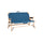 Klappsofa | Outdoor Market | Blau/Beige