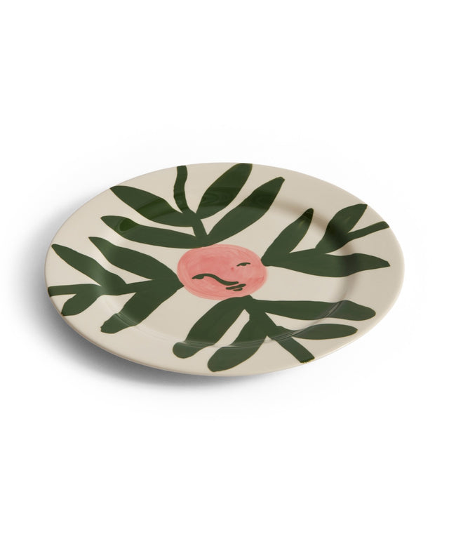 La Pittura Plate - Ø24 - Blush face vine