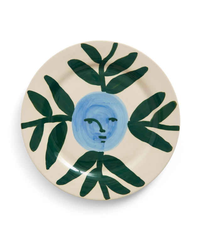La Pittura Plate - Ø28,5 - Moon face vine