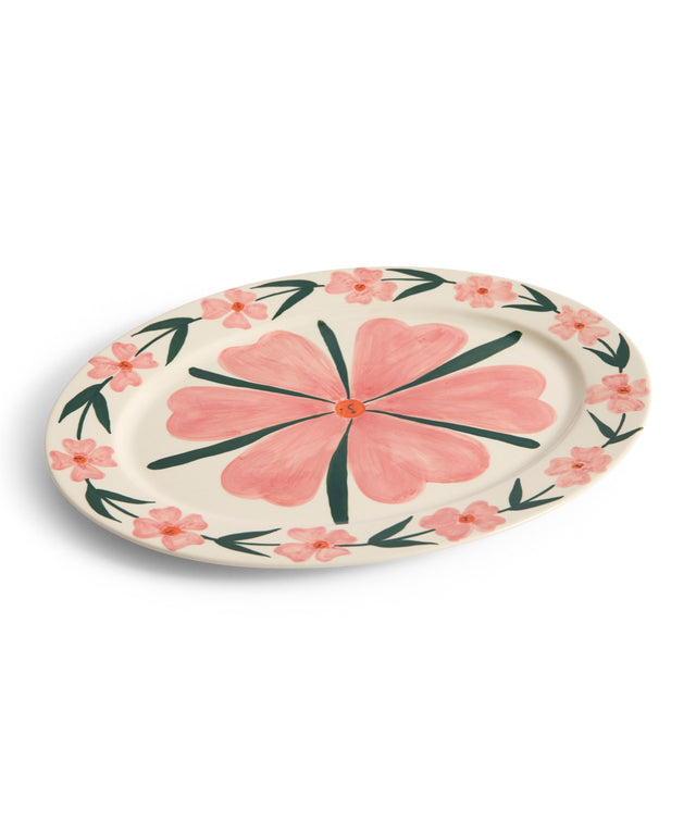 La Pittura Oval Serving Platter - L36,5 - Josephine