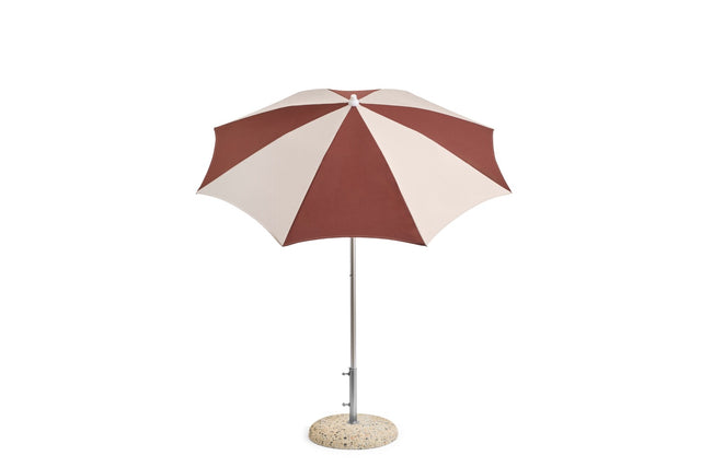 Sonnenschirm | Terrazza Parasol  | Octagon | Off-white and burgundy