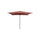 Sonnenschirm | Terrazza Parasol  | Square | Off-white and burgundy