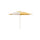 Sonnenschirm | Terrazza Parasol  | Hexagon | Off-white and ochre