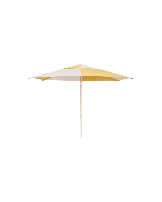 Sonnenschirm | Terrazza Parasol  | Hexagon | Off-white and ochre