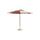 Sonnenschirm | Terrazza Parasol  | Hexagon | Off-white and burgundy