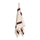 Duschtuch 70x140cm | Stripe | Burgundy