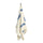 Duschtuch 70x140cm | Stripe | Dusty Blue