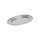 Tablett oval | Essential Steel | groß