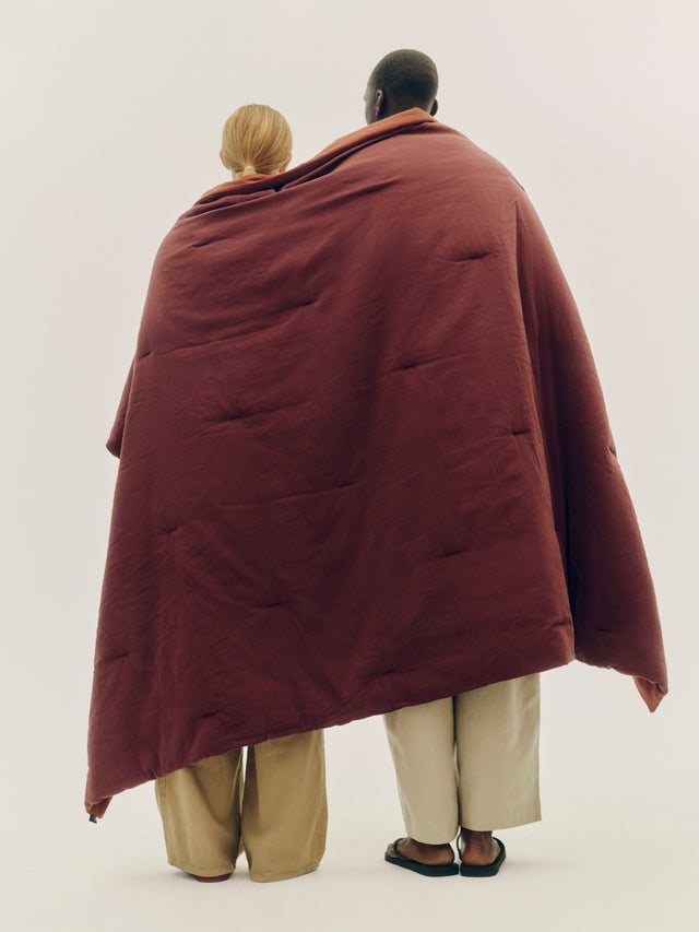 Blanket | Air Quilt Iron Red