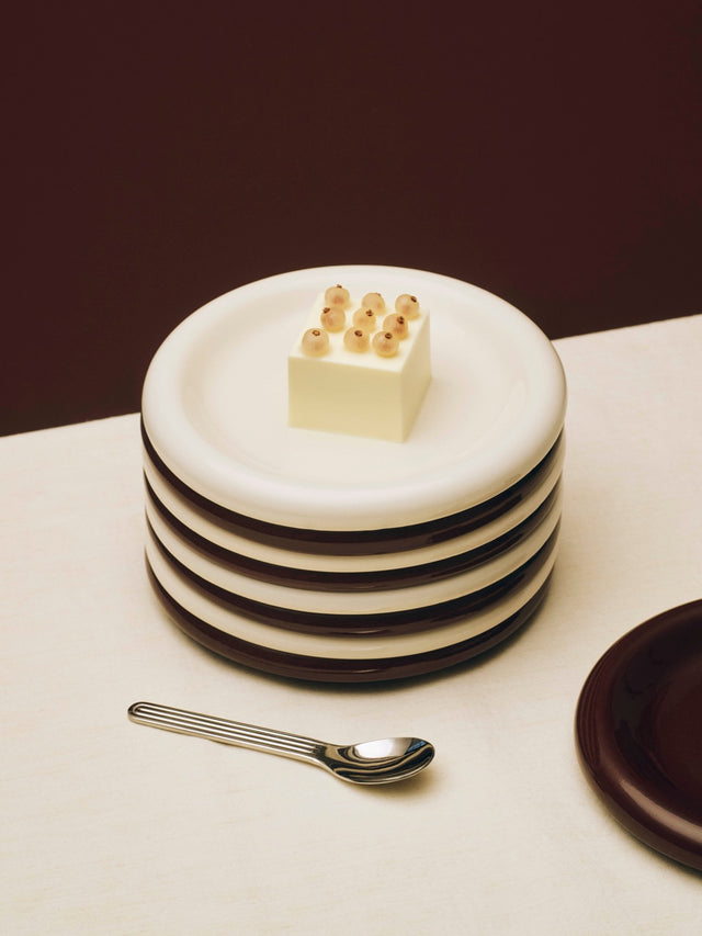 Teller | Barro | Burgundy Ø18 2er Set