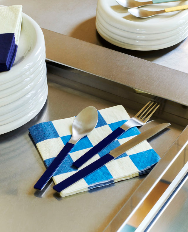 Besteckset | MVS | Blau