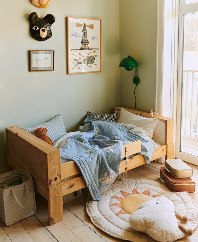 Steppdecke | Celeste | Sky Blue