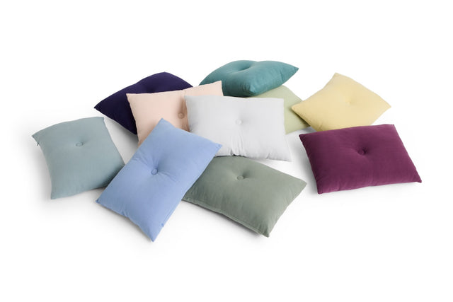 Dot Kissen | Leinen Soft Yellow