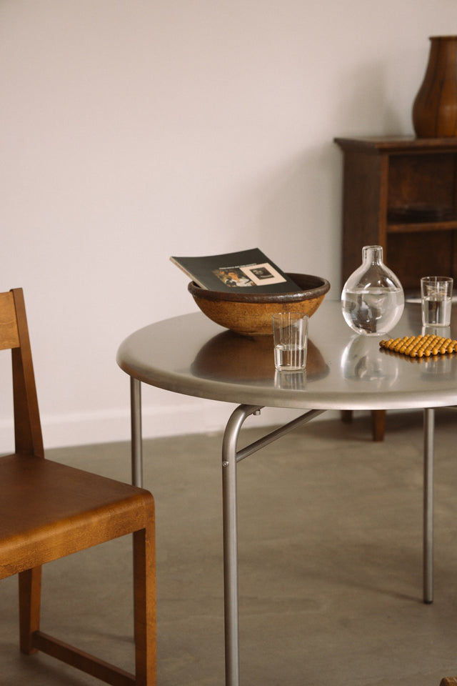 Tisch | Edelstahl Petit Rond Ø90