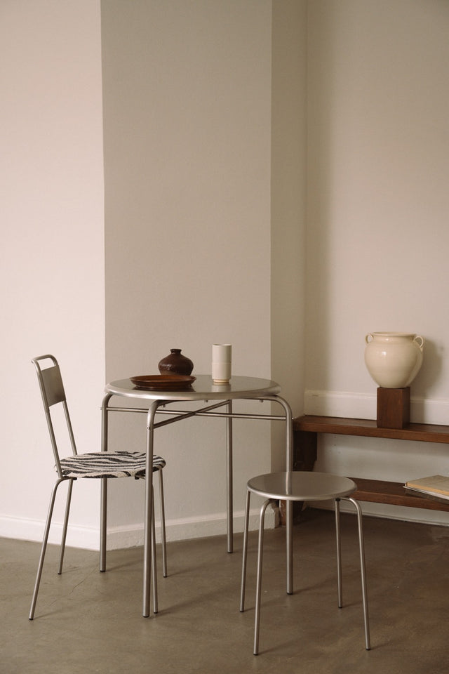 Tisch | Edelstahl Petit Rond Ø65