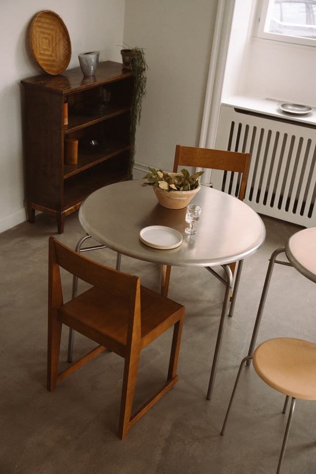 Tisch | Edelstahl Petit Rond Ø90