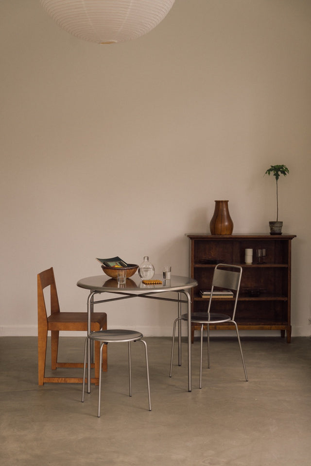 Tisch | Edelstahl Petit Rond Ø90