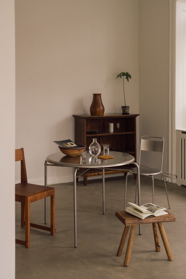 Tisch | Edelstahl Petit Rond Ø90