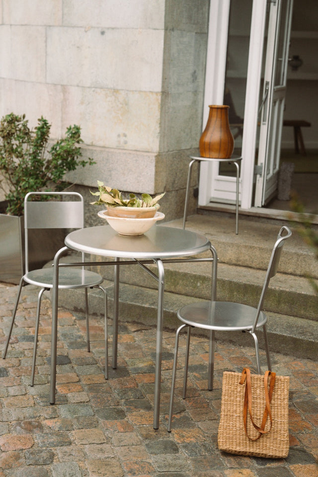 Tisch | Edelstahl Petit Rond Ø65