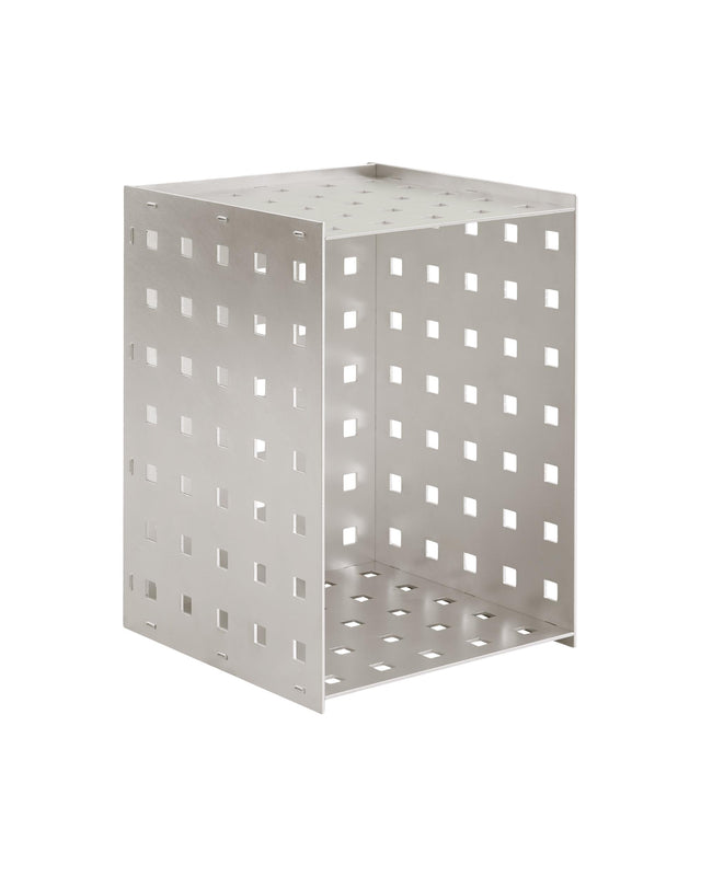 Rivet Box Table | Perforated Aluminum | Limited Edition