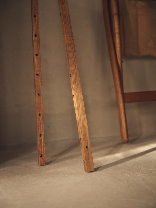 Wandregal | Shelf Library Single Section| Natural Oak | H114.8 / B40