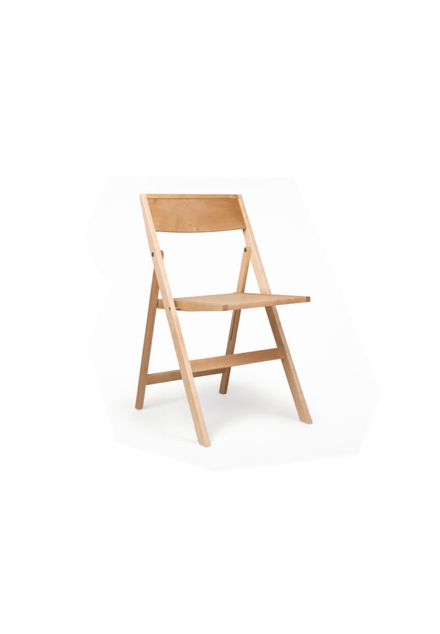 Folding Flat Chair | Natural Birch