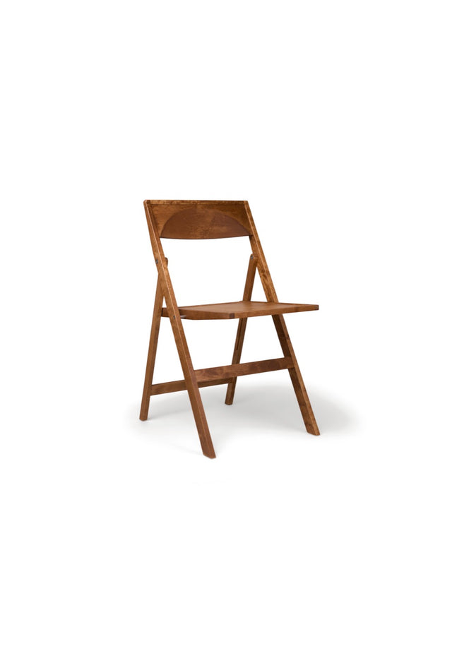 Folding Flat Chair | Warm Brown Birch
