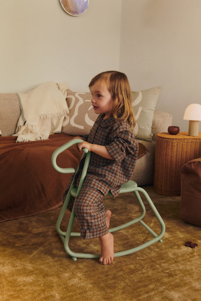 Schaukelpferd | Lussi Rocking Horse Tea Green