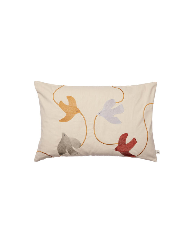 Kissenbezug | Swif Bird Embroidered