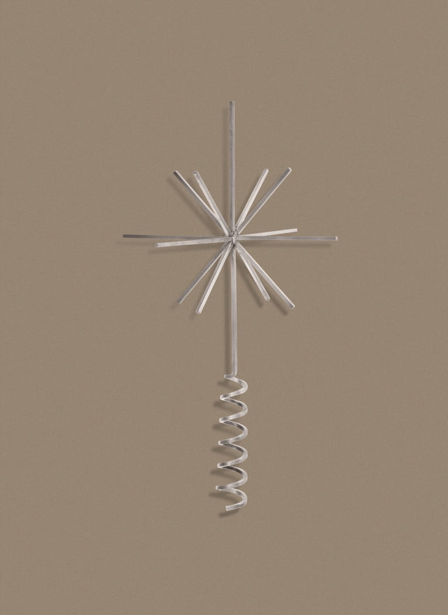 Christbaumspitze | Christmas Tree Top Star - Silver