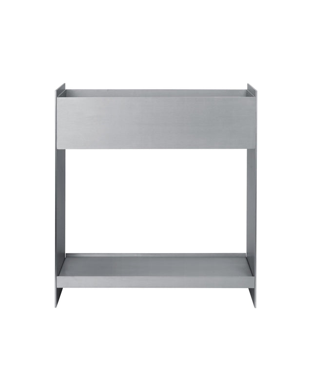 Regal | Lager Plant Box With Shelf - Aluminium
