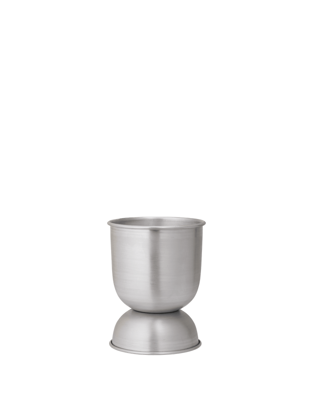 Hourglass Pot - Extra Small - Aluminium