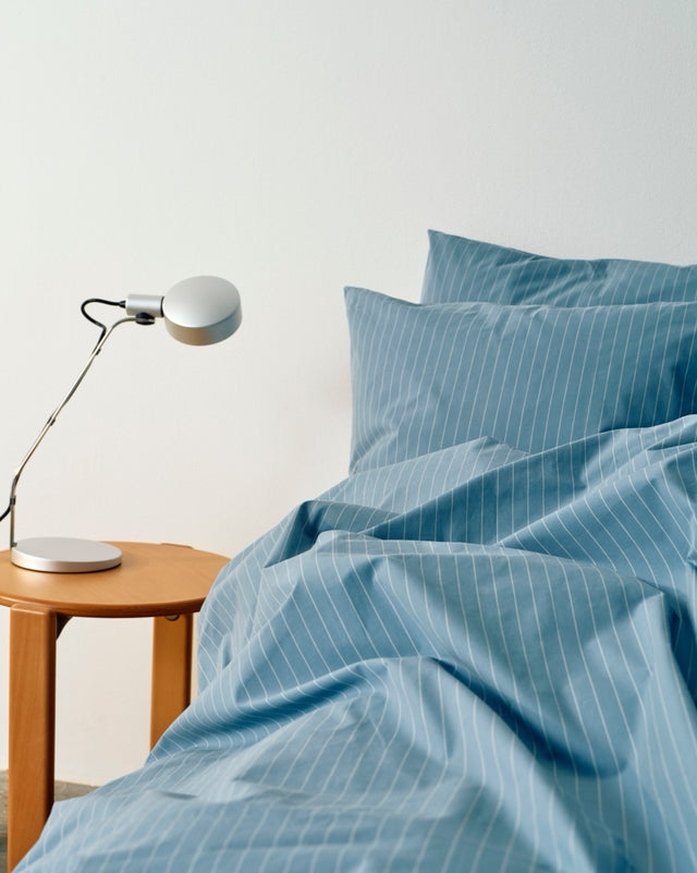 Kopfkissenbezug | Fineline Pillow Case | Blue