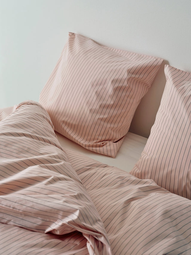Kopfkissenbezug | Fineline Pillow Case | Soft Pink